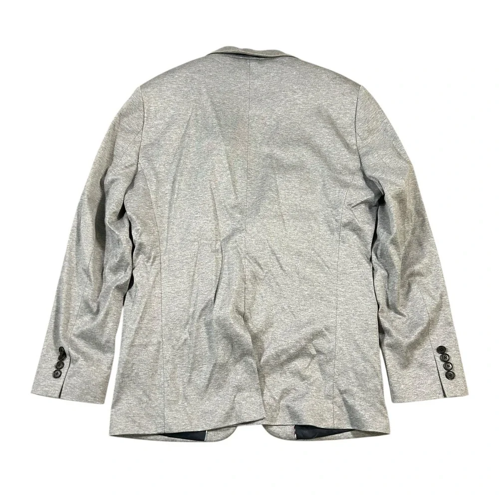 Scotch and Soda Mens Light Gray Cotton Jacket Sport Coat Blazer Large 2 Button‎